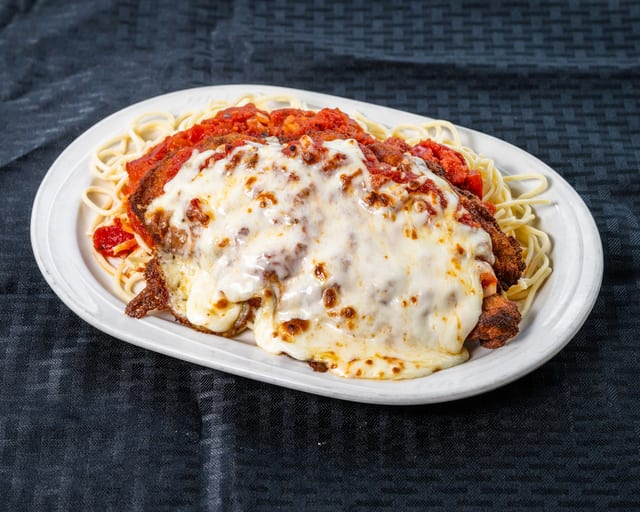 Chicken Parmigiana Dinner.