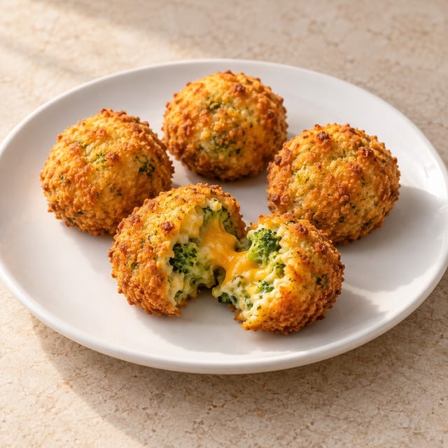 Broccoli Cheddar Bites.