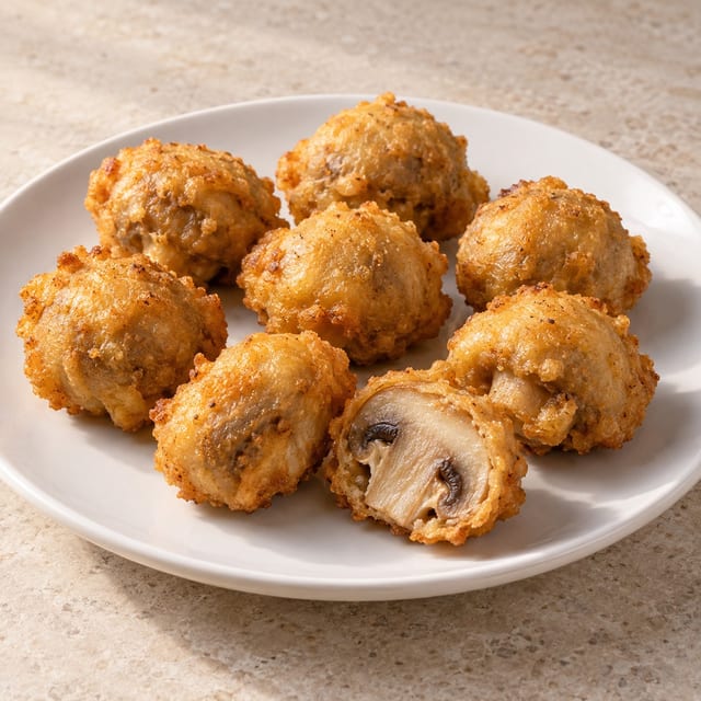 Fried Mushrooms.